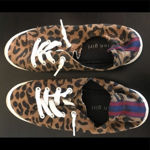 Madden girl, leopard sneakers